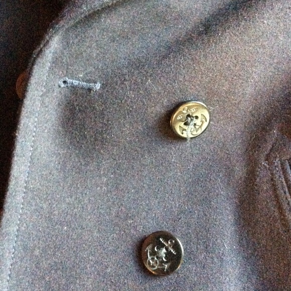 Women’s American eagle pea coat navy sz S - Picture 3 of 6